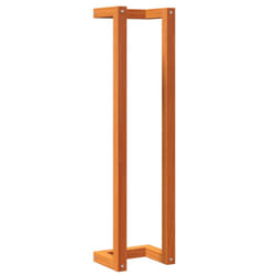 vidaXL Solid Wood Pine Towel Rack Wall-mounted Towel Hanger Holder Rack Shelf - 23 x 18 x 90 cm