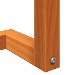 vidaXL Solid Wood Pine Towel Rack Wall-mounted Towel Hanger Holder Rack Shelf - 23 x 18 x 90 cm - Additional view 7