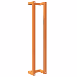 vidaXL Solid Wood Pine Towel Rack Wall-mounted Towel Hanger Holder Rack Shelf - 23 x 18 x 110 cm