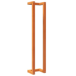 vidaXL Solid Wood Pine Towel Rack Wall-mounted Towel Hanger Holder Rack Shelf - 23 x 18 x 110 cm
