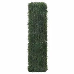 vidaXL Artificial Grass Fence Wall Panel Privacy Fence Screen Green 1x10 m
