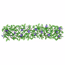 vidaXLÂ Artificial Ivy Trellis Expandable Privacy Screen 5 pcs Green 180x20 cm - Additional view 4