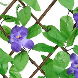 vidaXLÂ Artificial Ivy Trellis Expandable Privacy Screen 5 pcs Green 180x20 cm - Additional view 5