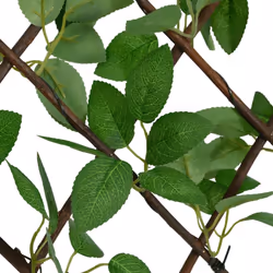vidaXLÂ Artificial Ivy Trellis Expandable Privacy Screen 5 pcs Green 180x30 cm - Additional view 5