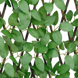 vidaXLÂ Artificial Ivy Trellis Expandable Privacy Screen 5 pcs Green 180x65 cm - Additional view 5