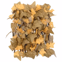 vidaXL Artificial Maple Leaf Trellis Expandable Screen Orange 5 pcs 180x30 cm - Additional view 4