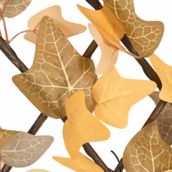 vidaXL Artificial Maple Leaf Trellis Expandable Screen Orange 5 pcs 180x30 cm - Additional view 5