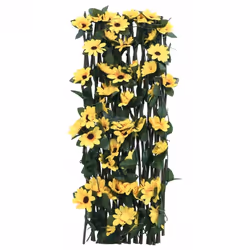 vidaXLÂ Artificial Ivy Trellis Expandable Privacy Screen 5 pcs Yellow 180x60 cm - Additional view 4