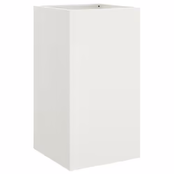 vidaXL Planter Raised Garden Bed Plant Pot Flower Pot Grey Weathering Steel - white, 42 x 38 x 75 cm/ 1 pcs - Additional view 5