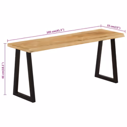 VidaXL 372756 indoor bench - Additional view 7