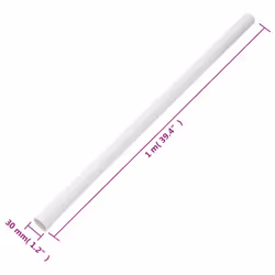 vidaXL Cable Trunkings Cable Cover Wire Cover Cable Management Ã30 mm 10 m PVC - Additional view 4