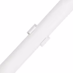 vidaXL Cable Trunkings with Clips Wire Cover Cable Management Cable Cover PVC - with clips, 10 pcs/ 30 mm 10 m - Additional view 6