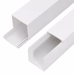vidaXL Cable Trunking Cable Wire Cover Cable Management 60x40 mm 10 m PVC - Additional view 4
