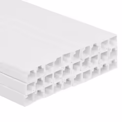 vidaXL Cable Trunking Wire Cover Cable Management Wire Hider Cable Cover PVC - Screwable, 30 pcs/ 15 x 10 mm 30 m - Additional view 4