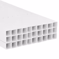 vidaXL Cable Trunking Wire Cover Cable Management Wire Hider Cable Cover PVC - Screwable, 30 pcs/ 40 x 40 mm 30 m - Additional view 4