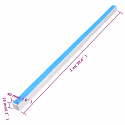 vidaXL Cable Trunking Wire Cable Management Self-Adhesive 40x25 mm 10 m PVC