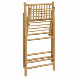 VidaXL 3208926 outdoor chair Terrace Padded seat Bamboo Grey - Additional view 7