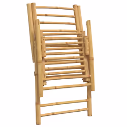 VidaXL 3208929 outdoor chair Terrace Padded seat Bamboo Grey - Additional view 7