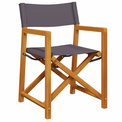 VidaXL 3208920 outdoor chair Terrace Padded seat Acacia wood, Polyester Grey - Additional view 3
