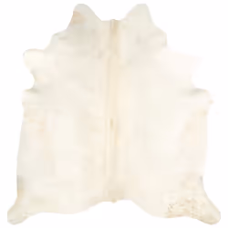 vidaXL Real Cowhide Rug Area Rug Cowhide Carpet Bedroom Mat Home Accent Rug - beige - Additional view 6