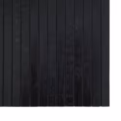 vidaXL Rug Floor Mat Area Rug Hallway Mat Carpet Runner Square Nature Bamboo - black, 60 x 300 cm - Additional view 5