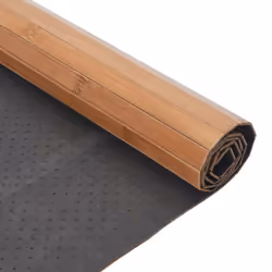 vidaXL Rug Floor Mat Area Rug Hallway Mat Carpet Runner Square Nature Bamboo - natural, 60 x 300 cm - Additional view 4