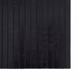 vidaXL Rug Floor Mat Area Rug Hallway Mat Carpet Runner Square Nature Bamboo - black, 60 x 500 cm - Additional view 5