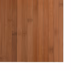 vidaXL Rug Floor Mat Area Rug Hallway Mat Carpet Runner Square Nature Bamboo - brown, 60 x 500 cm - Additional view 5
