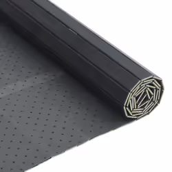 vidaXL Rug Floor Mat Area Rug Hallway Mat Carpet Runner Square Nature Bamboo - grey, 60 x 500 cm - Additional view 4