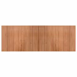 vidaXL Rug Floor Mat Area Rug Hallway Mat Carpet Runner Square Nature Bamboo - natural, 70 x 200 cm