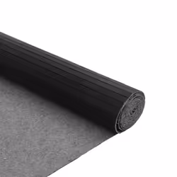 vidaXL Rug Floor Mat Area Rug Hallway Mat Carpet Runner Square Nature Bamboo - black, 80 x 200 cm - Additional view 4