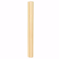 vidaXL Rug Floor Mat Area Rug Hallway Mat Carpet Runner Square Nature Bamboo - light natural, 80 x 200 cm - Additional view 2