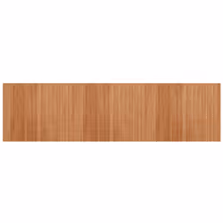 vidaXL Rug Floor Mat Area Rug Hallway Mat Carpet Runner Square Nature Bamboo - natural, 80 x 300 cm