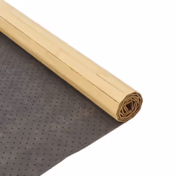 vidaXL Rug Floor Mat Area Rug Hallway Mat Carpet Runner Square Nature Bamboo - light natural, 80 x 300 cm - Additional view 4