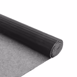 vidaXL Rug Floor Mat Area Rug Hallway Mat Carpet Runner Square Nature Bamboo - grey, 80 x 300 cm - Additional view 4