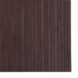 vidaXL Rug Floor Mat Area Rug Hallway Mat Carpet Runner Square Nature Bamboo - dark brown, 80 x 500 cm - Additional view 5