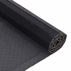 vidaXL Rug Floor Mat Area Rug Hallway Mat Carpet Runner Square Nature Bamboo - black, 100 x 100 cm - Additional view 4