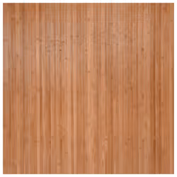 vidaXL Rug Floor Mat Area Rug Hallway Mat Carpet Runner Square Nature Bamboo - natural, 100 x 100 cm