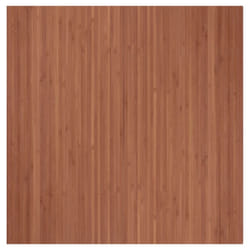 vidaXL Rug Floor Mat Area Rug Hallway Mat Carpet Runner Square Nature Bamboo - brown, 100 x 100 cm