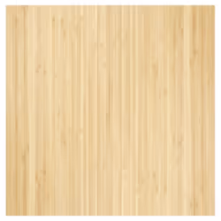 vidaXL Rug Floor Mat Area Rug Hallway Mat Carpet Runner Square Nature Bamboo - light natural, 100 x 100 cm
