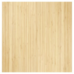 vidaXL Rug Floor Mat Area Rug Hallway Mat Carpet Runner Square Nature Bamboo - light natural, 100 x 100 cm