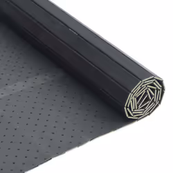 vidaXL Rug Floor Mat Area Rug Hallway Mat Carpet Runner Square Nature Bamboo - grey, 100 x 200 cm - Additional view 4