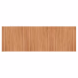 vidaXL Rug Floor Mat Area Rug Hallway Mat Carpet Runner Square Nature Bamboo - natural, 100 x 300 cm