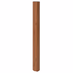 vidaXL Rug Floor Mat Area Rug Hallway Mat Carpet Runner Square Nature Bamboo - brown, 100 x 300 cm - Additional view 2