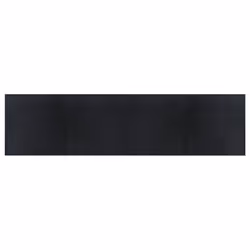 vidaXL Rug Floor Mat Area Rug Hallway Mat Carpet Runner Square Nature Bamboo - black, 100 x 400 cm