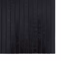 vidaXL Rug Floor Mat Area Rug Hallway Mat Carpet Runner Square Nature Bamboo - black, 100 x 400 cm - Additional view 5