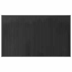vidaXL Rug Floor Mat Area Rug Hallway Carpet Runner Rectangular Grey Bamboo