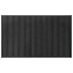 vidaXL Rug Floor Mat Area Rug Hallway Carpet Runner Rectangular Grey Bamboo