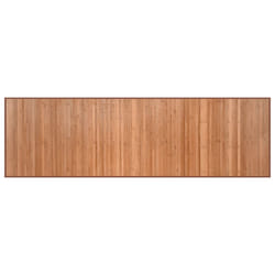 vidaXL Rug Kitchen Floor Mat Area Rug Living Room Hallway Carpet Square Bamboo - 60 x 200 cm