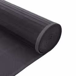 vidaXL Rug Floor Mat Area Rug Hallway Carpet Runner Rectangular Grey Bamboo - Additional view 4